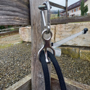 Anbindering für Pferde ( Tie Ring ) Chromstahl